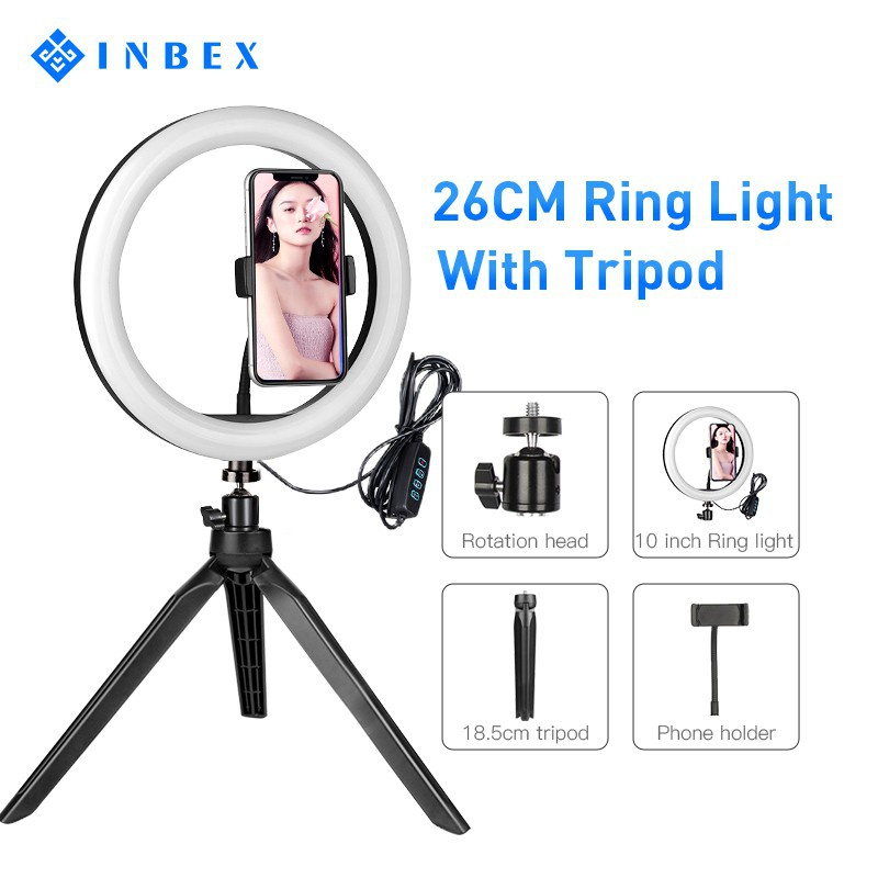 Ring Light with Tripod+Phone Holder 2