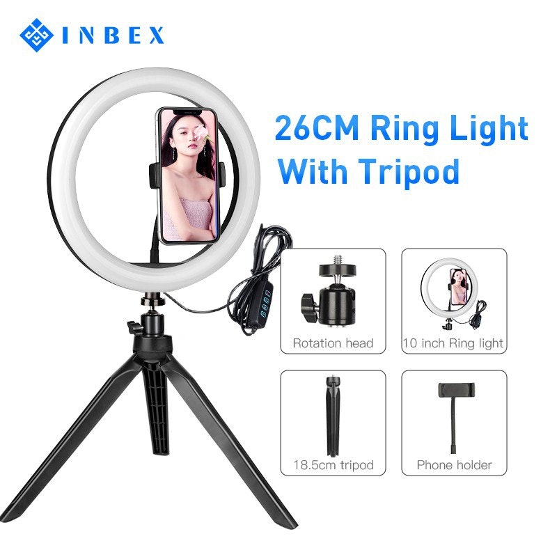Ring Light with Tripod+Phone Holder 2