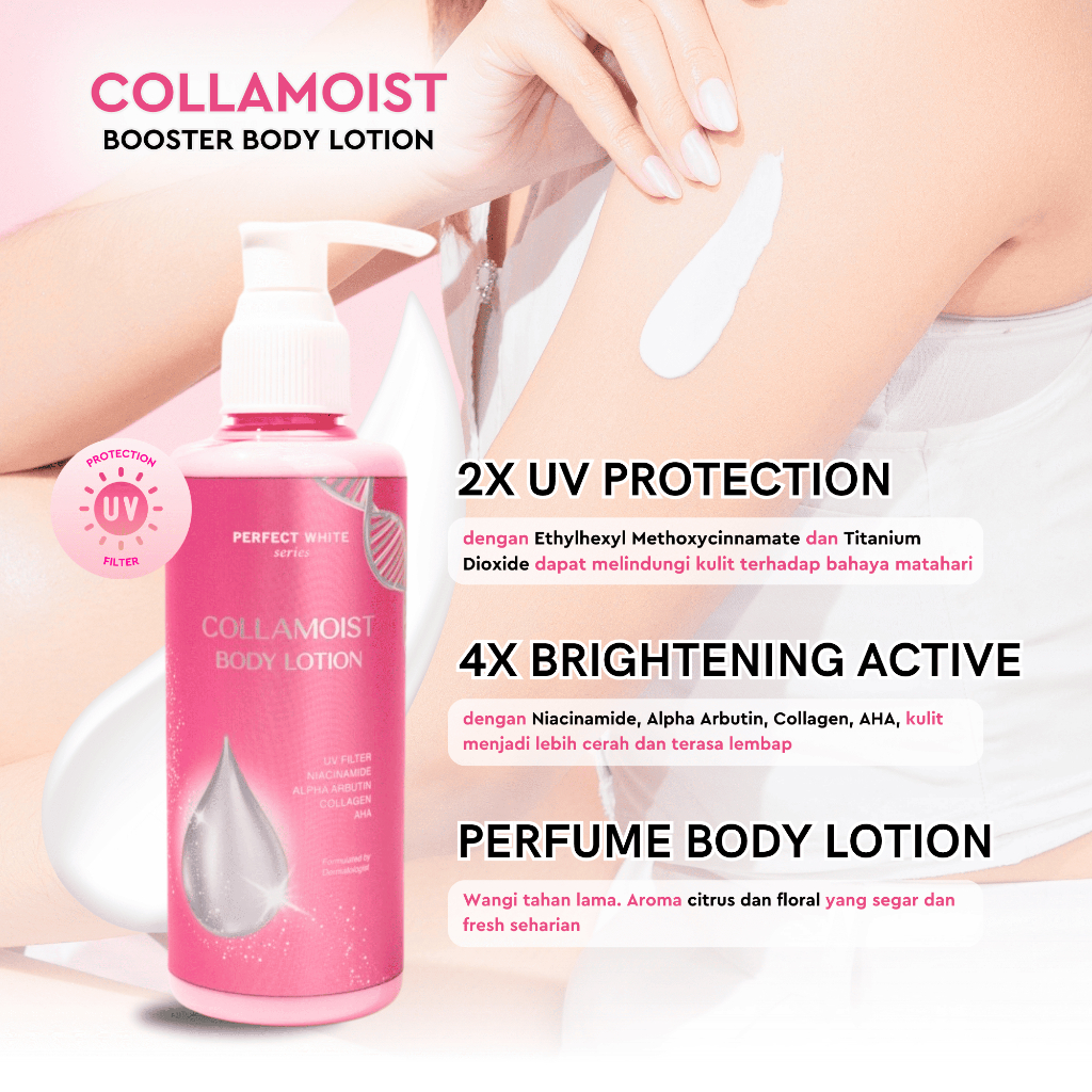 Sinergi Multi Lestarindo Perfect White Series Collamoist Body Lotion