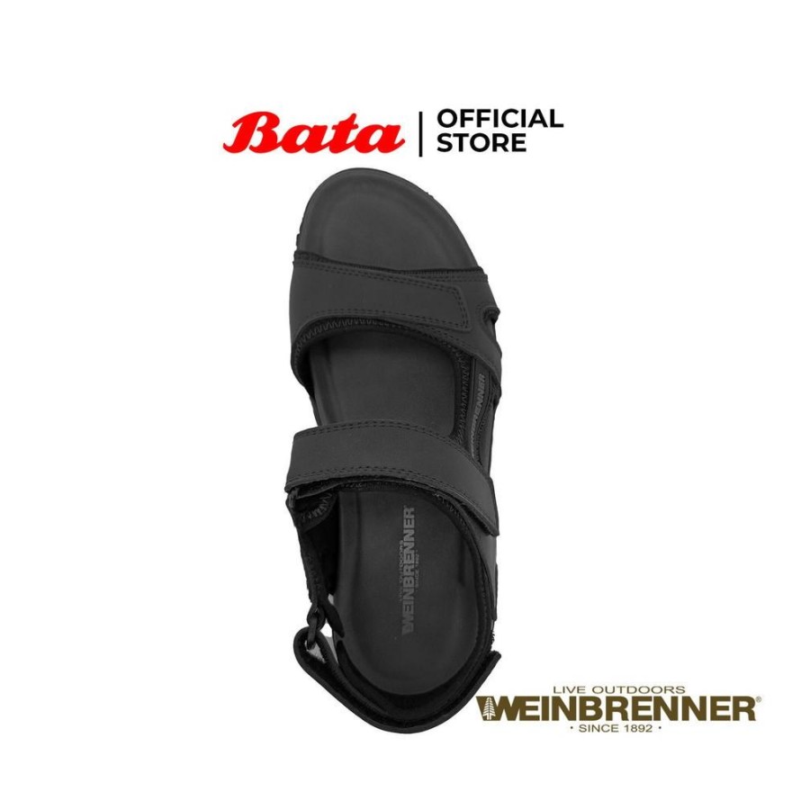 Sepatu Bata Weinbrenner Everest Sling-Black Tough Sole