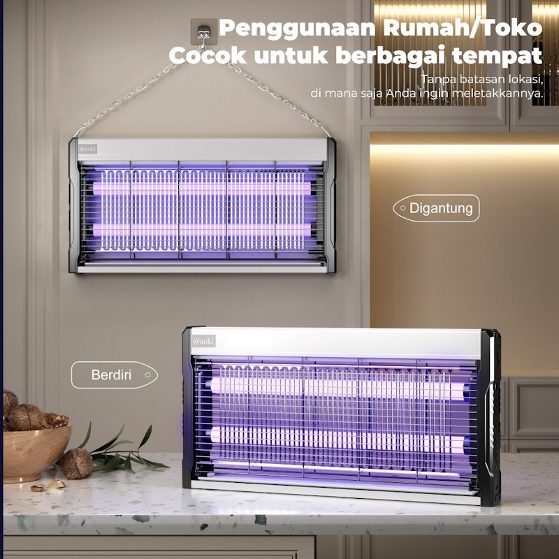 AOKI Insect Killer Lampu UV 22/30 Watt 4