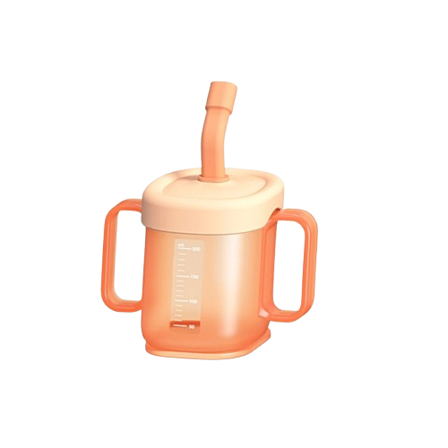 Sakumini Curve Straw Cup Training