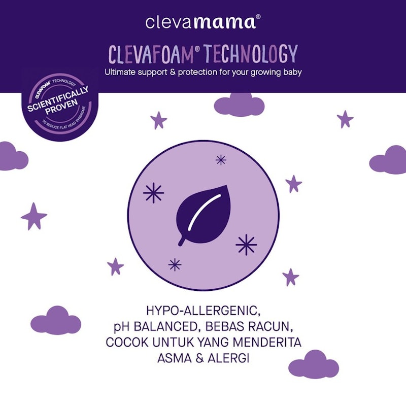 Clevamama® Clevafoam® Baby Pillow 3