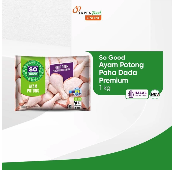 So Good Ayam Potong Paha Dada Premium 2