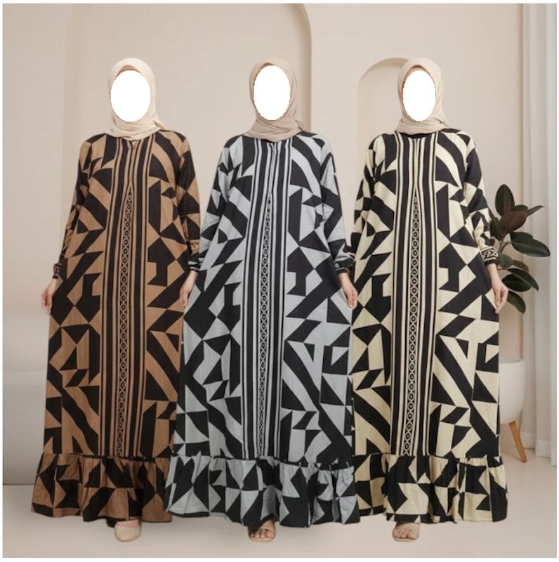Prass Official Daster Jumbo Longdress 4
