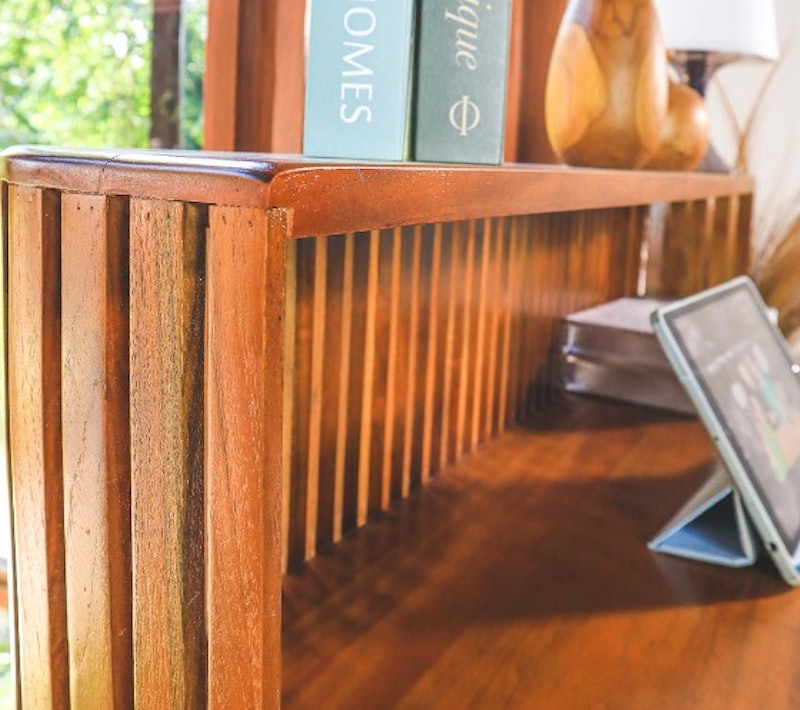 Meja Belajar Keenan - Meja Kerja Kayu Minimalis 3