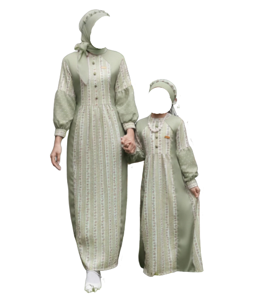 Marves Annisa Gamis Couple Ibu Anak
