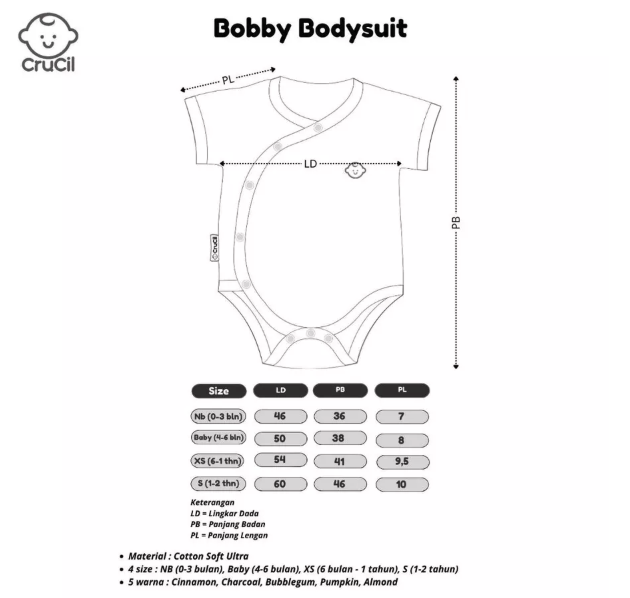 Crucil Factory Indonesia CruCil Factory Bobby Body Suit
