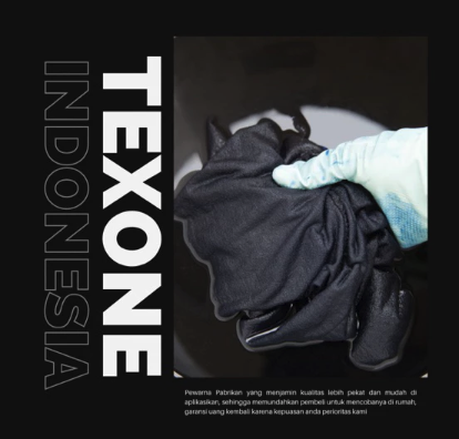  Texone Pewarna Pakaian Hitam