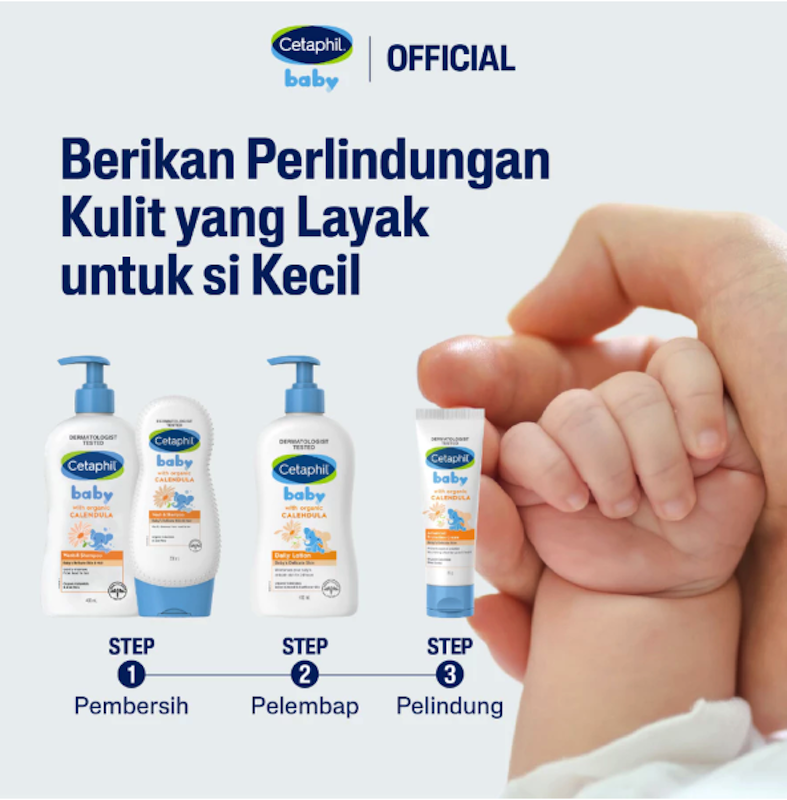 Baby with Organic Calendula Advanced Protection Cream 5