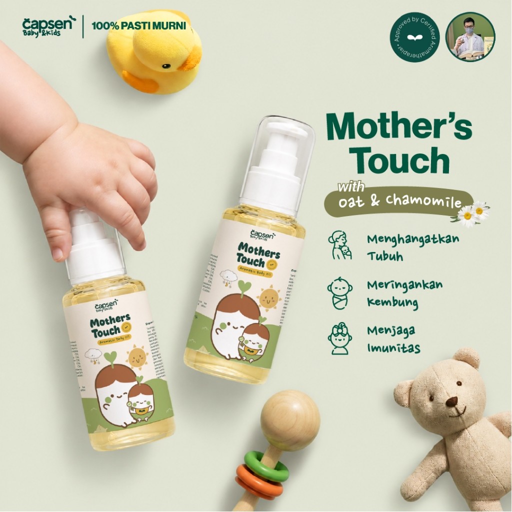 Capsen Mother's Touch Aromatic Body Oil  2