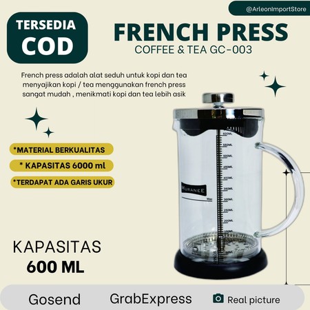  Muranee French Press Coffee and Tea GC-003