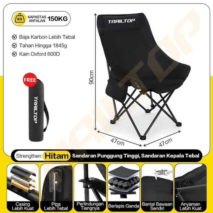  TrailTop Kursi Lipat Outdoor  K12