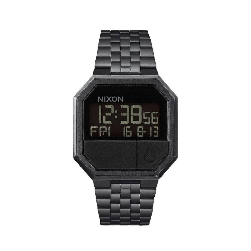 Nixon Rerun Digital Stainless Steel All Black 1