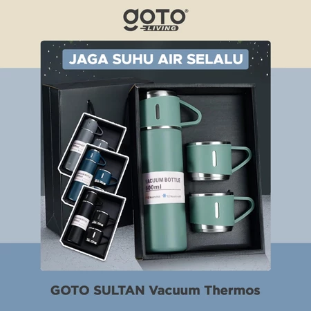 Pilar Niaga Makmur Goto Living Sultan Vacuum Flask Set Termos
