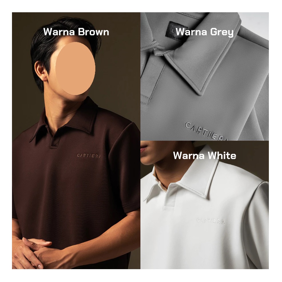 Cartiera Indonesia Cartiera Loco Polo Scuba Oversize