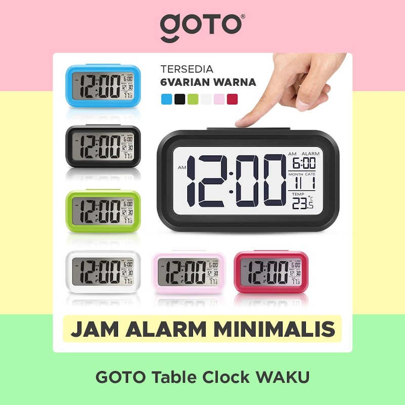 GOTO Living Table Clock LED 3