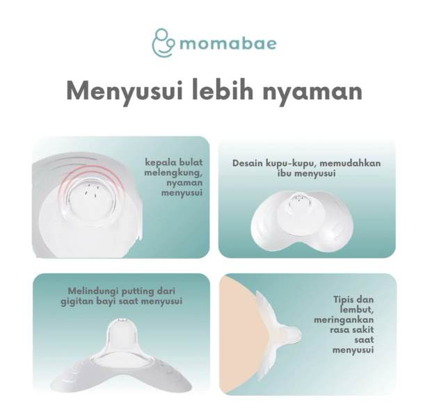 Momabae Wing-Shape Nipple Shield 3