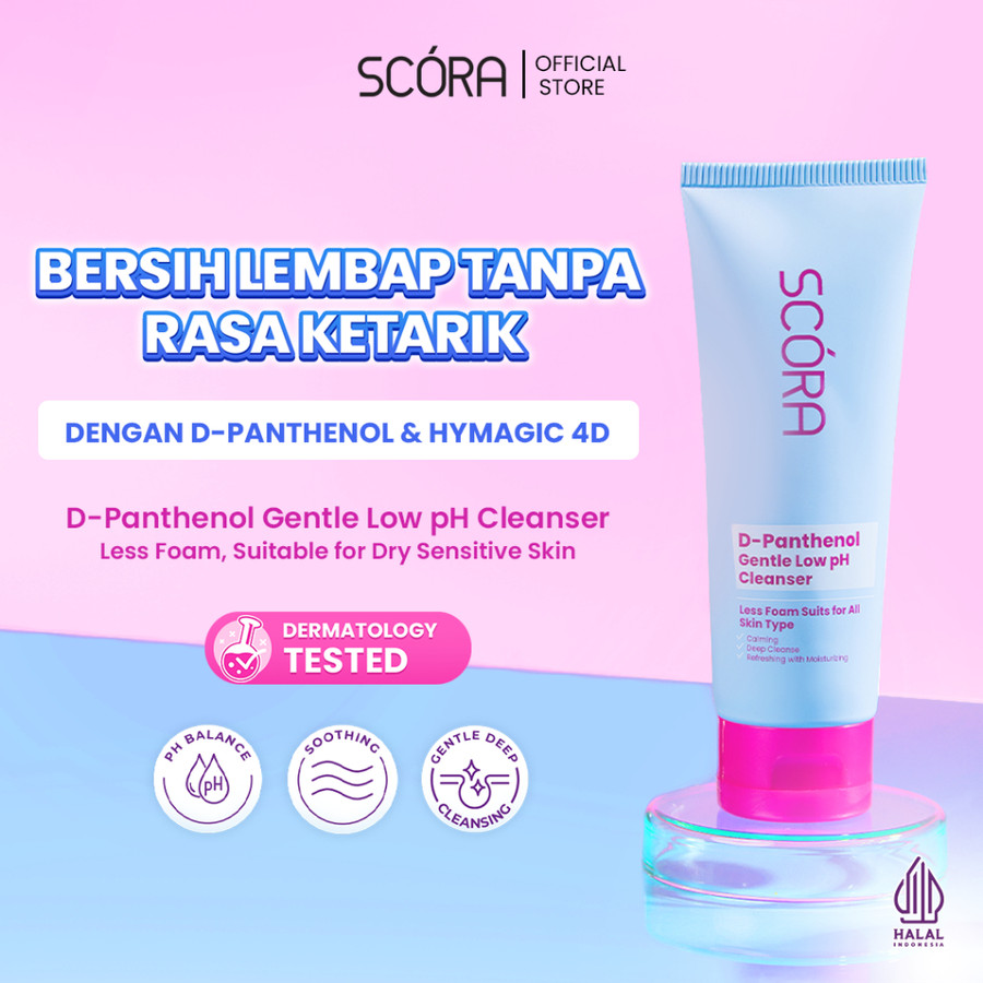Formula Jelita Internasional SCÓRA D-Panthenol Gentle Low pH Cleanser