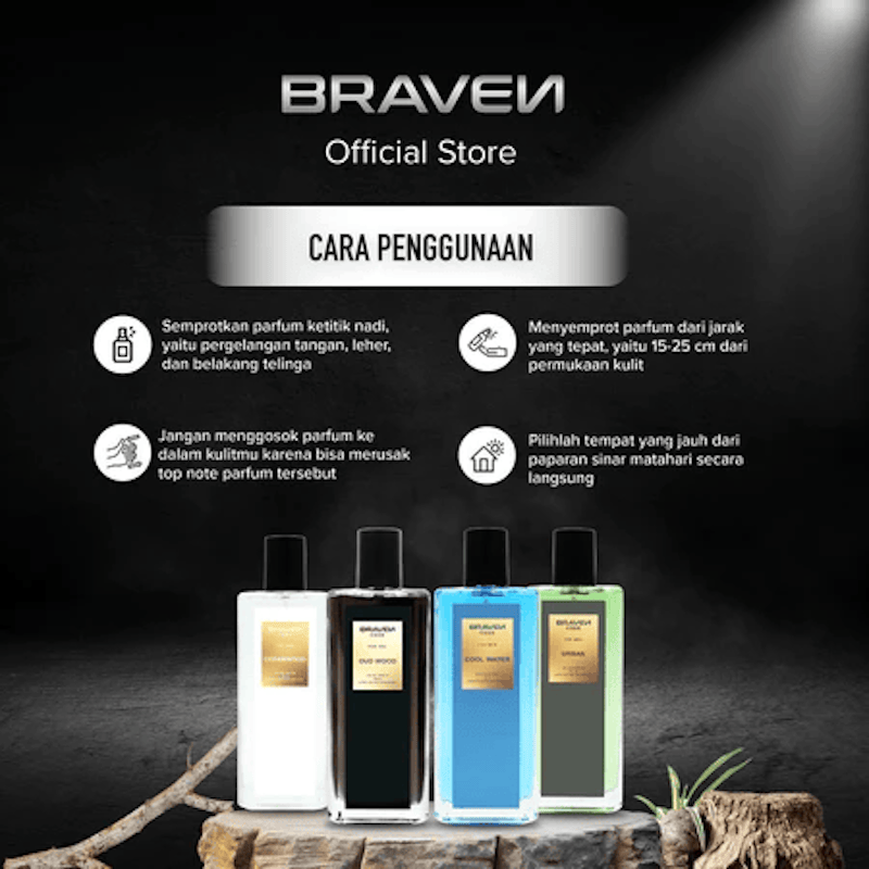 Braven Code Eau De Parfum Oud Wood 5