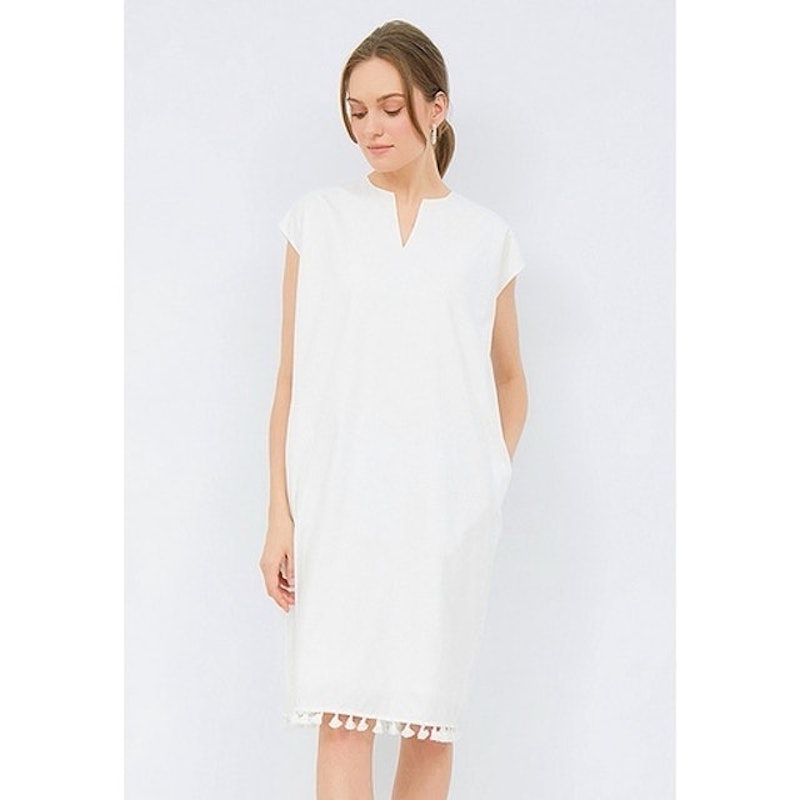 The Executive Short Kaftan with Tassel Details 1