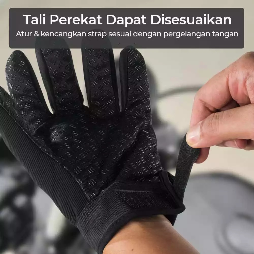 Jakarta Digital Nusantara TaffSPORT Sarung Tangan Motor Tactical Mechanix Off Road  XT07