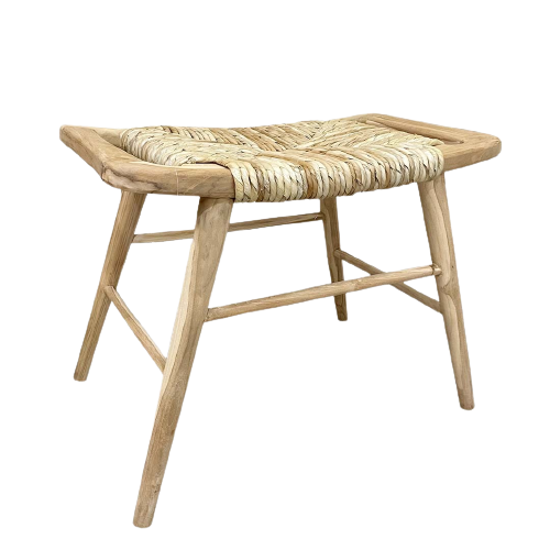 Stool Anyam Natural