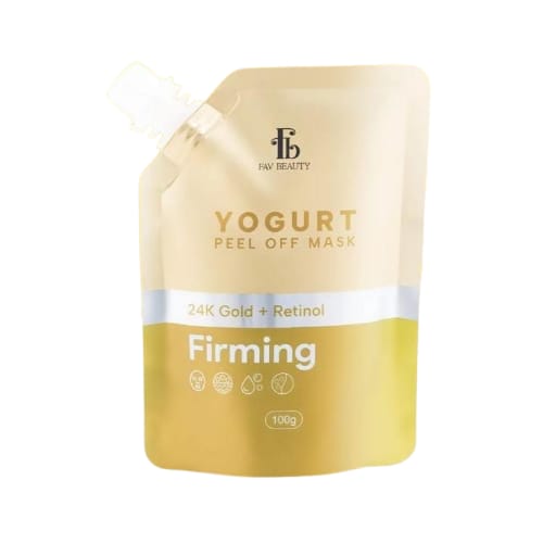 FAV Beauty Yogurt Firming Peel Off Mask 24K Gold + Retinol 