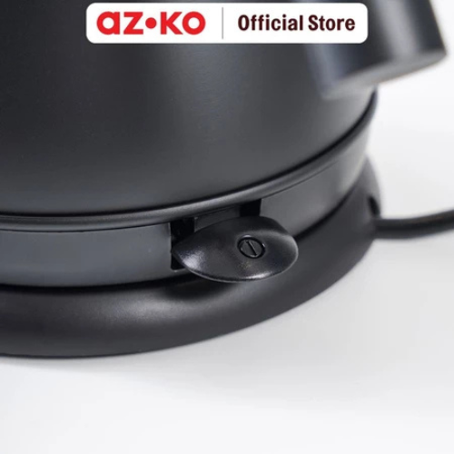 Aspirasi Hidup Indonesia Azko Klaz 800 Ml Teko Listrik Gooseneck Hitam