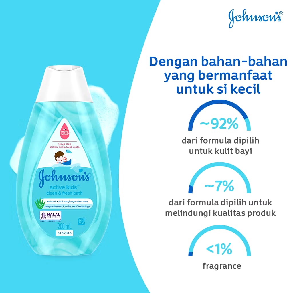 Johnson & Johnson Johnson's Baby Active Kids™ Clean & Fresh Bath