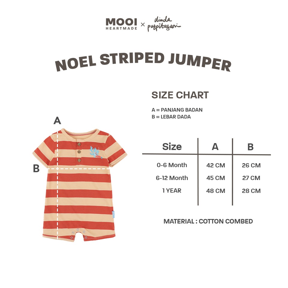 Arsana Retail Indonesia Mooi X Dinda Puspitasari Noel Striped