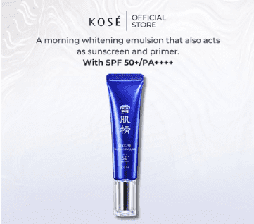KOSÉ Sekkisei White UV Emulsion SPF50+ PA ++++,