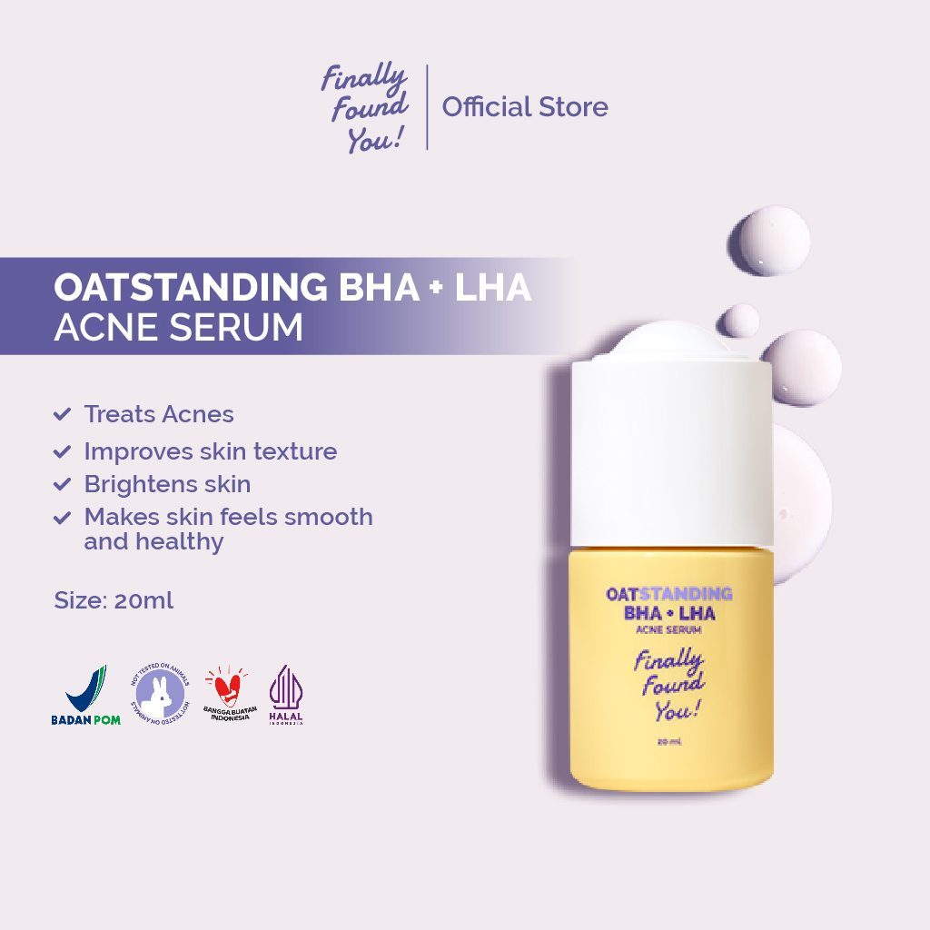 Finally Found You! Finally Found You! OATSTANDING BHA + LHA Acne Serum
