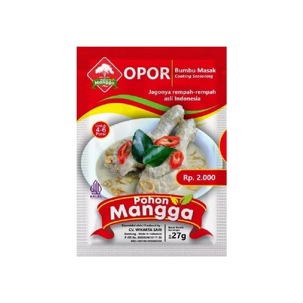Cap Pohon Mangga Bumbu Masak Opor