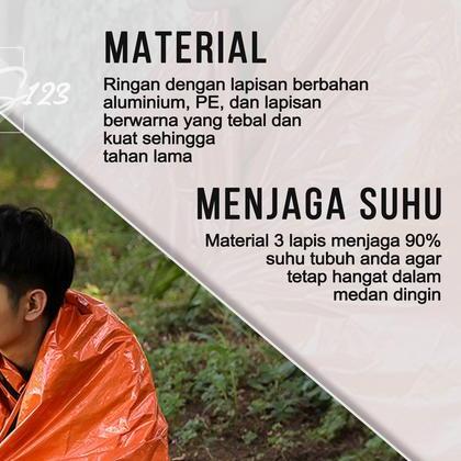  Bivvy Emergency Thermal Sleeping Bag