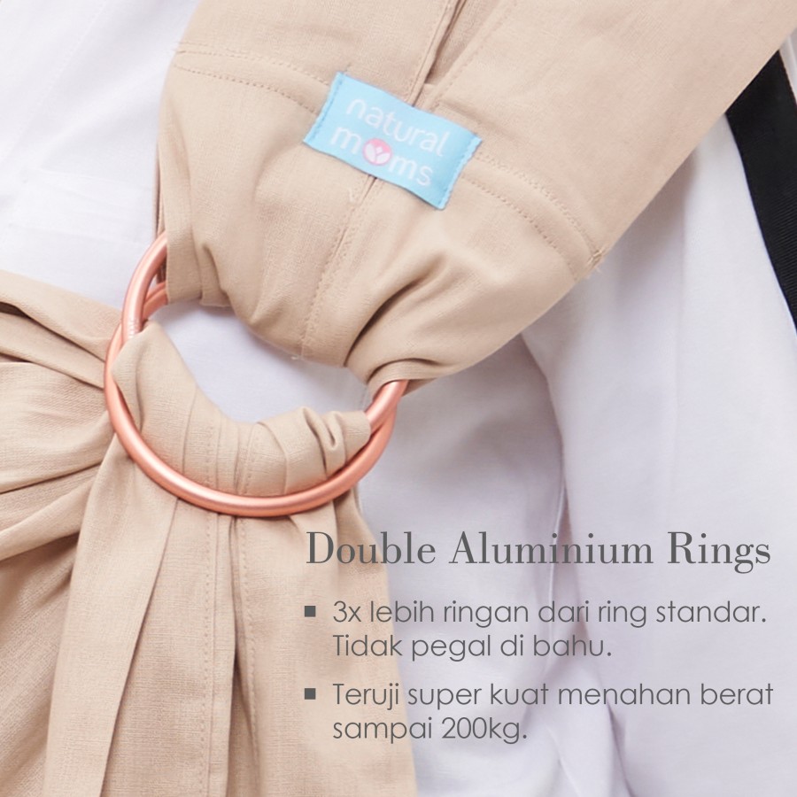  Natural Moms Baby Sling Ring