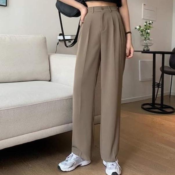  PETITE Loose Pants High Waist