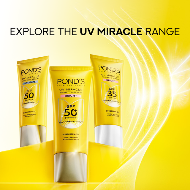 Unilever Indonesia Pond’s UV Miracle Bright SPF 50+ PA++++