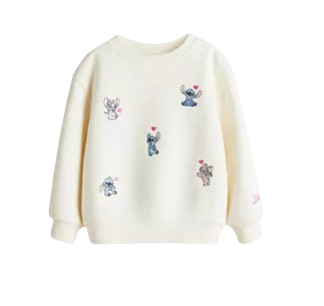 H&M Sweatshirt Anak Perempuan Bermotif 1