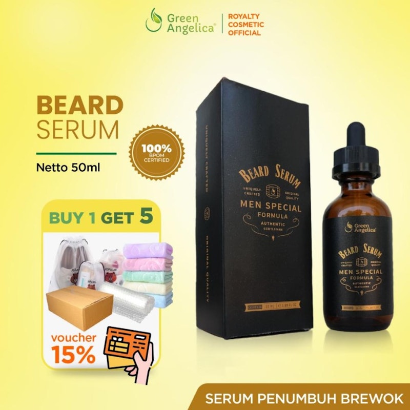 Green Angelica Beard Serum 3