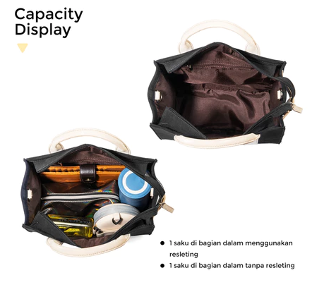 Moon Dae Moon Dae Tas Selempang Kanvas Naomi