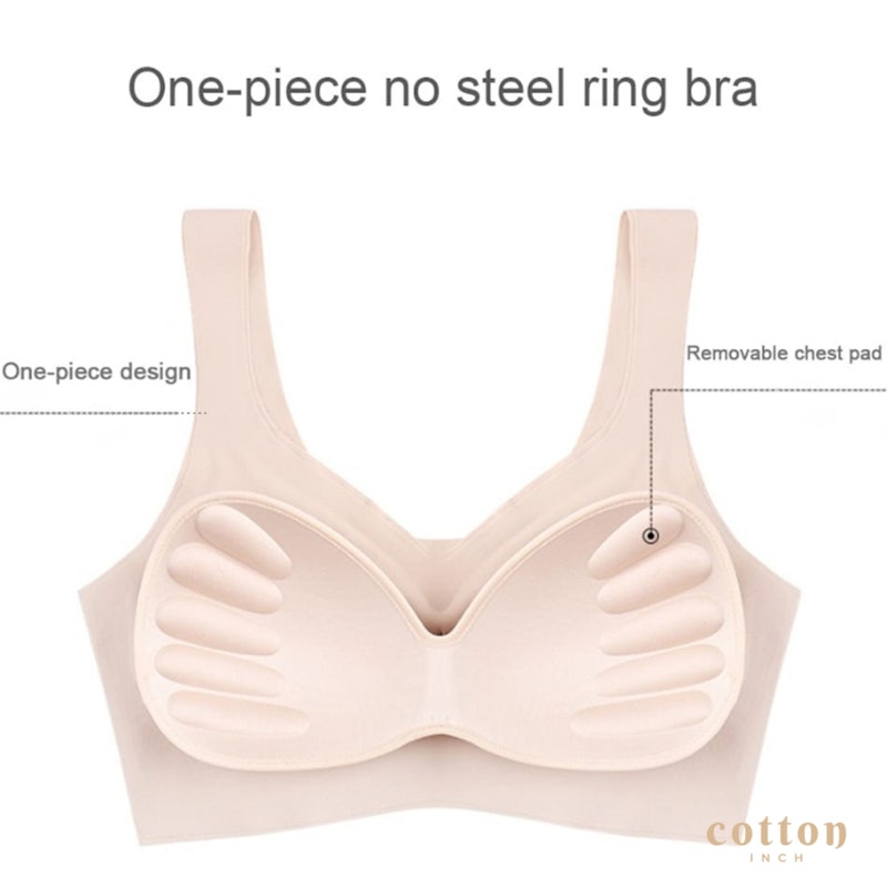 Cotton Inch Seamless Sport Bra 4