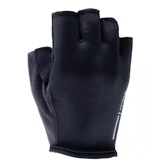Triban 100 Road Cycling Touring Gloves - Hitam