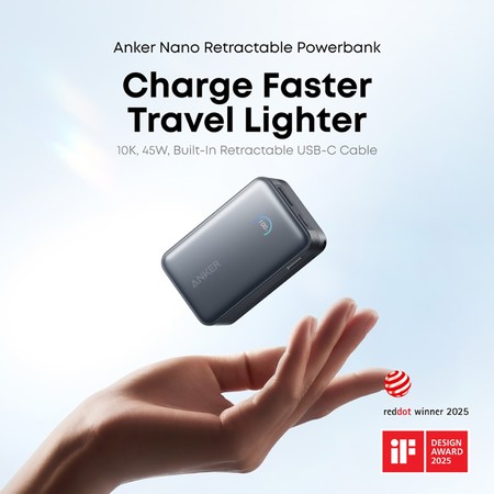 Anker Innovations Anker Nano Portable Power Bank Intelligent Display 10.000 mAh  A1638