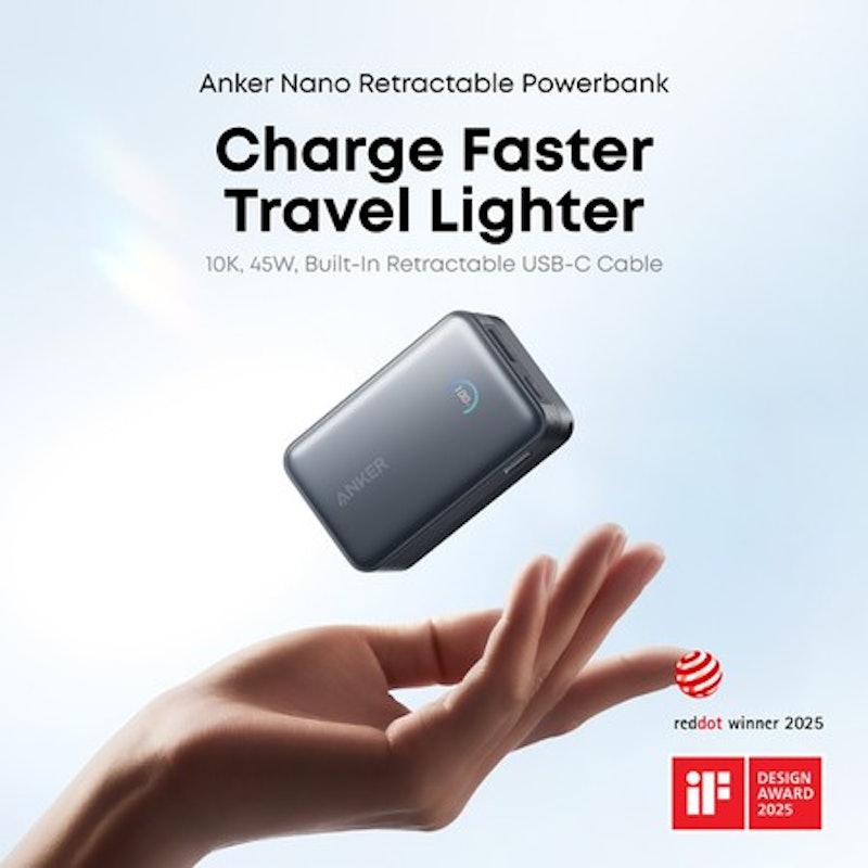 Anker Nano Portable Power Bank Intelligent Display 10.000 mAh 2
