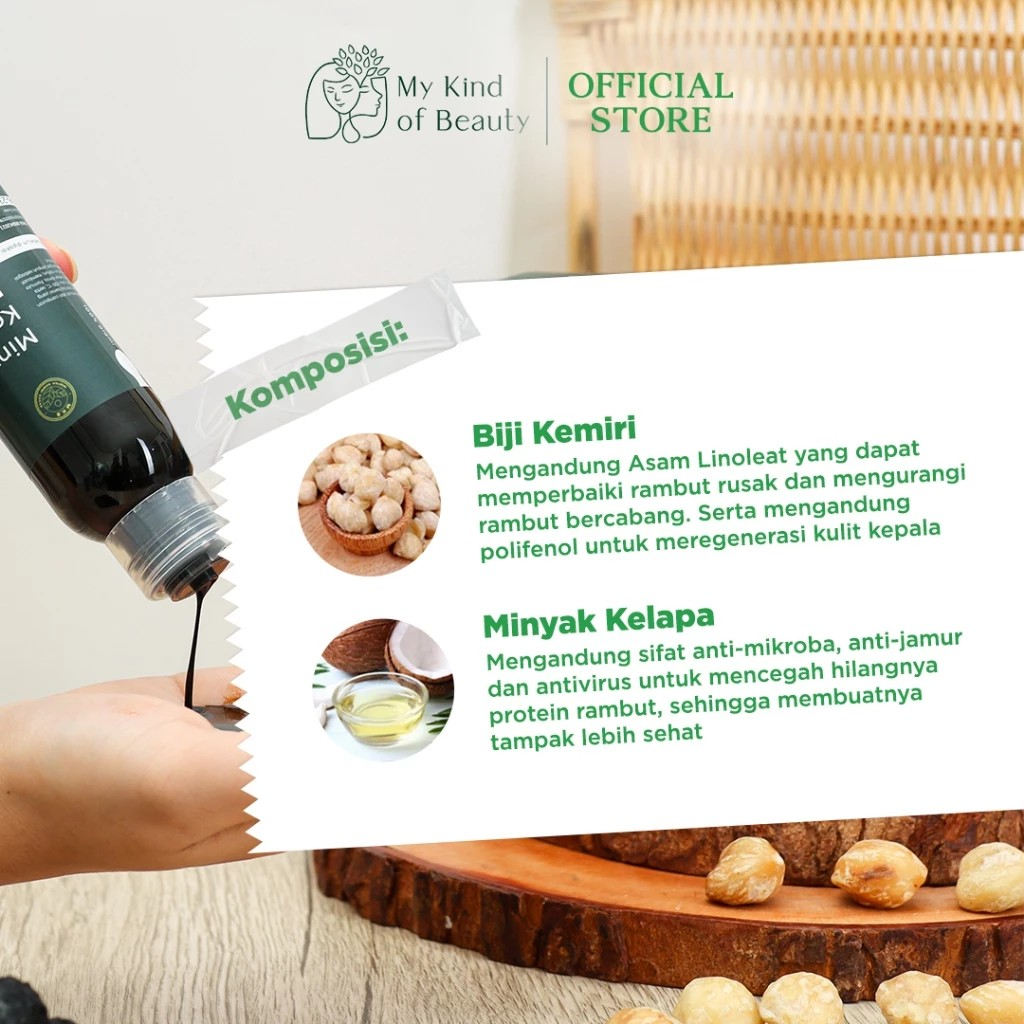 Amertha Sedana Sari My Kind of Beauty Minyak Kemiri Bakar
