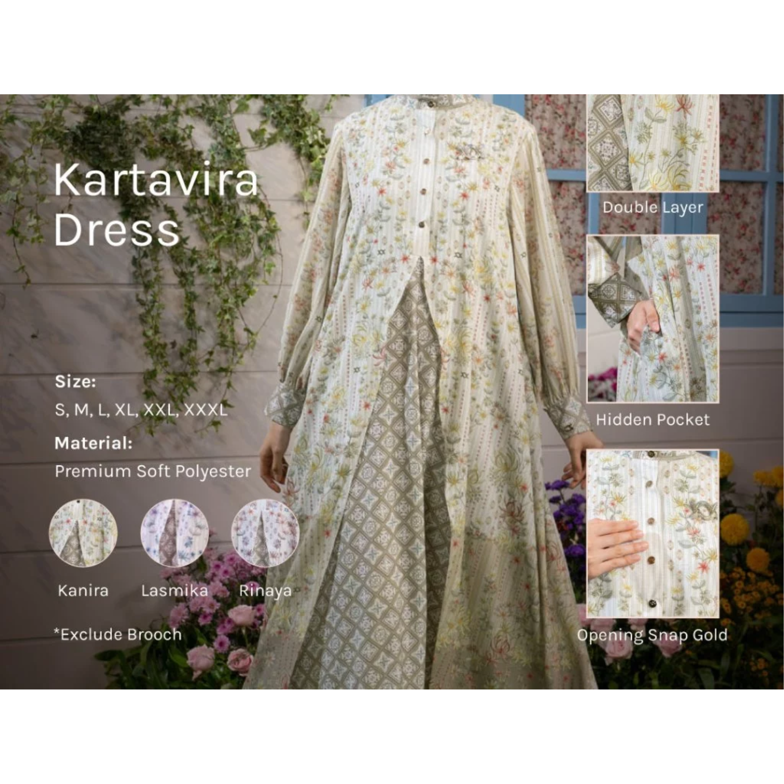 Kharisma Estetika Indonesia Klamby Kartavira Dress