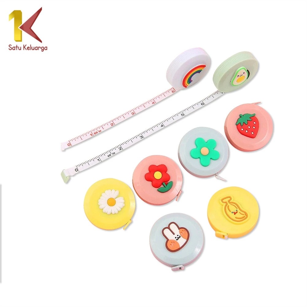 Limindi Sukses Bersama  Satu Keluarga Meteran Gulung Mini Karakter C642