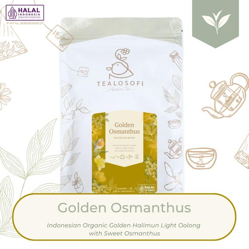 Tealosofi Golden Osmanthus Oolong Tea Blend 4