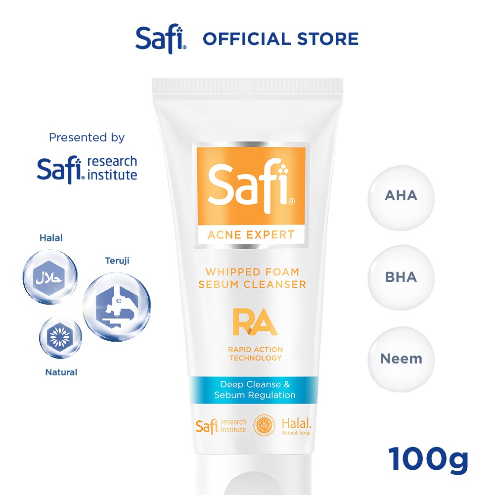 Safi  Acne Expert Whipped Foam Sebum Cleanser